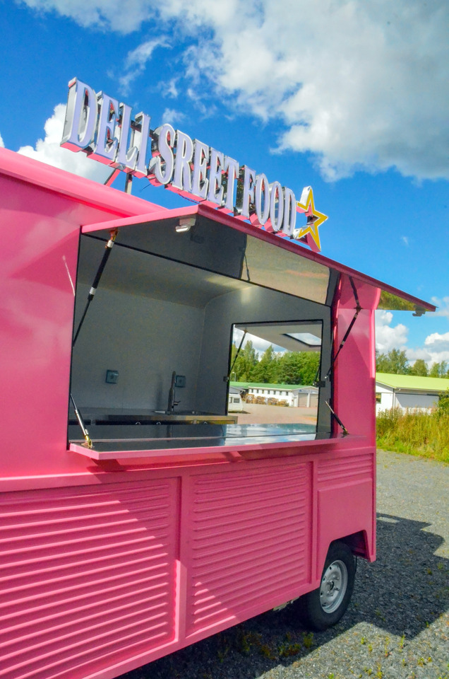 Deli Star Trailer Retro Frenchie HR 5020 Electric - EU standards - Vending trailer: picture 4 Deli Star Trailer Retro Frenchie HR 5020 Electric - EU standards - Vending trailer: picture 4