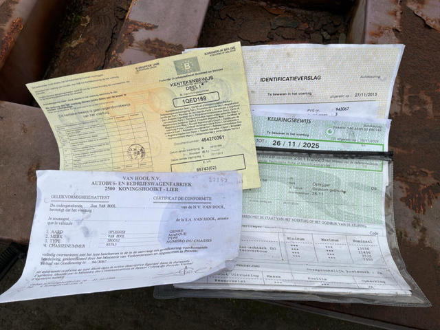 Chassis trailer Van Hool 3B0052: picture 16