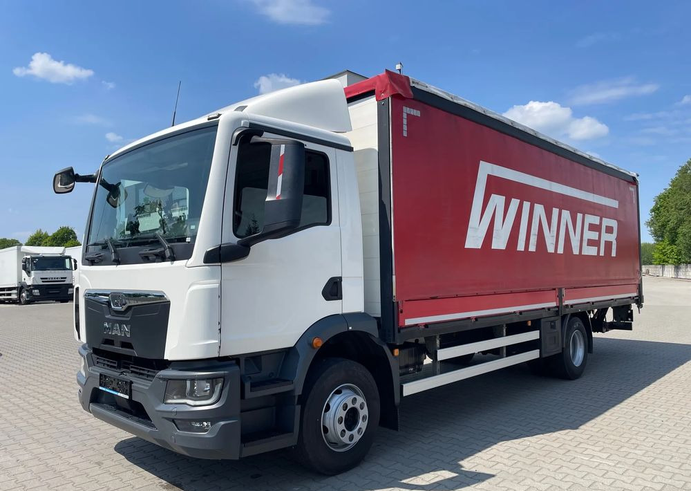 MAN TGM 15.250 Ładowność 8760 kg! - Curtain side truck: picture 2 MAN TGM 15.250 Ładowność 8760 kg! - Curtain side truck: picture 2