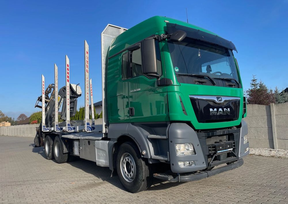 MAN TGX 26.500, 6x4, HDS EPSILOM M12Z, do transportu drewna. - Timber truck: picture 3 MAN TGX 26.500, 6x4, HDS EPSILOM M12Z, do transportu drewna. - Timber truck: picture 3