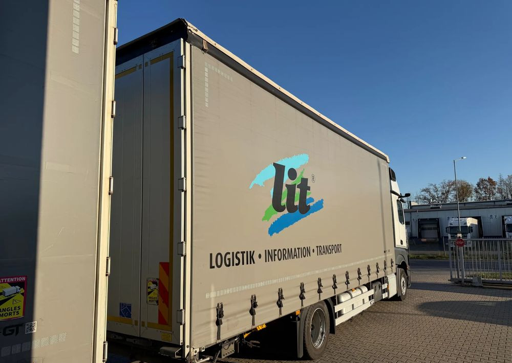 Mercedes-Benz ACTROS 1845 Zestaw przestrzenny przejazdowy120m3 - Curtain side truck: picture 5 Mercedes-Benz ACTROS 1845 Zestaw przestrzenny przejazdowy120m3 - Curtain side truck: picture 5