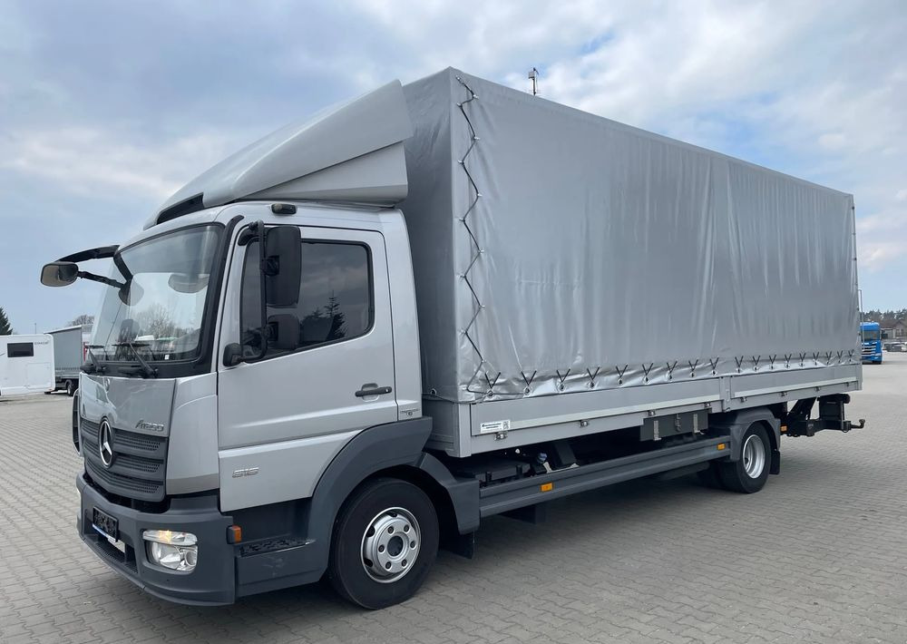 Mercedes-Benz ATEGO 818 KLIMA, WEBASTO - Curtain side truck: picture 2 Mercedes-Benz ATEGO 818 KLIMA, WEBASTO - Curtain side truck: picture 2