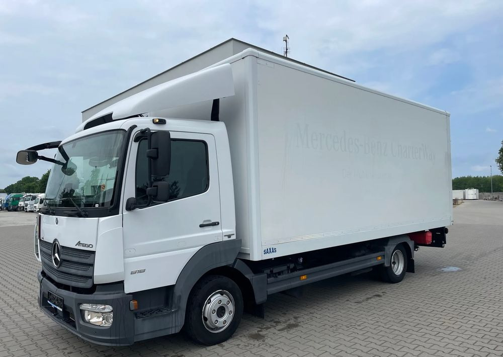 Mercedes-Benz ATEGO 818 klima, pneumatyka! - Box truck: picture 2 Mercedes-Benz ATEGO 818 klima, pneumatyka! - Box truck: picture 2