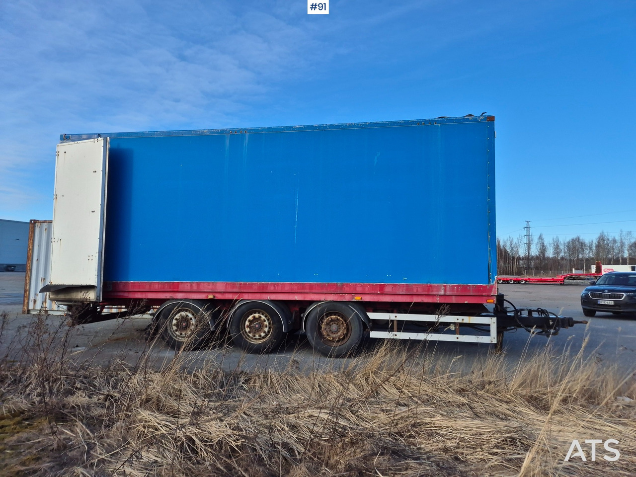 BPW Keskiakseliperävaunu - Closed box trailer: picture 2 BPW Keskiakseliperävaunu - Closed box trailer: picture 2