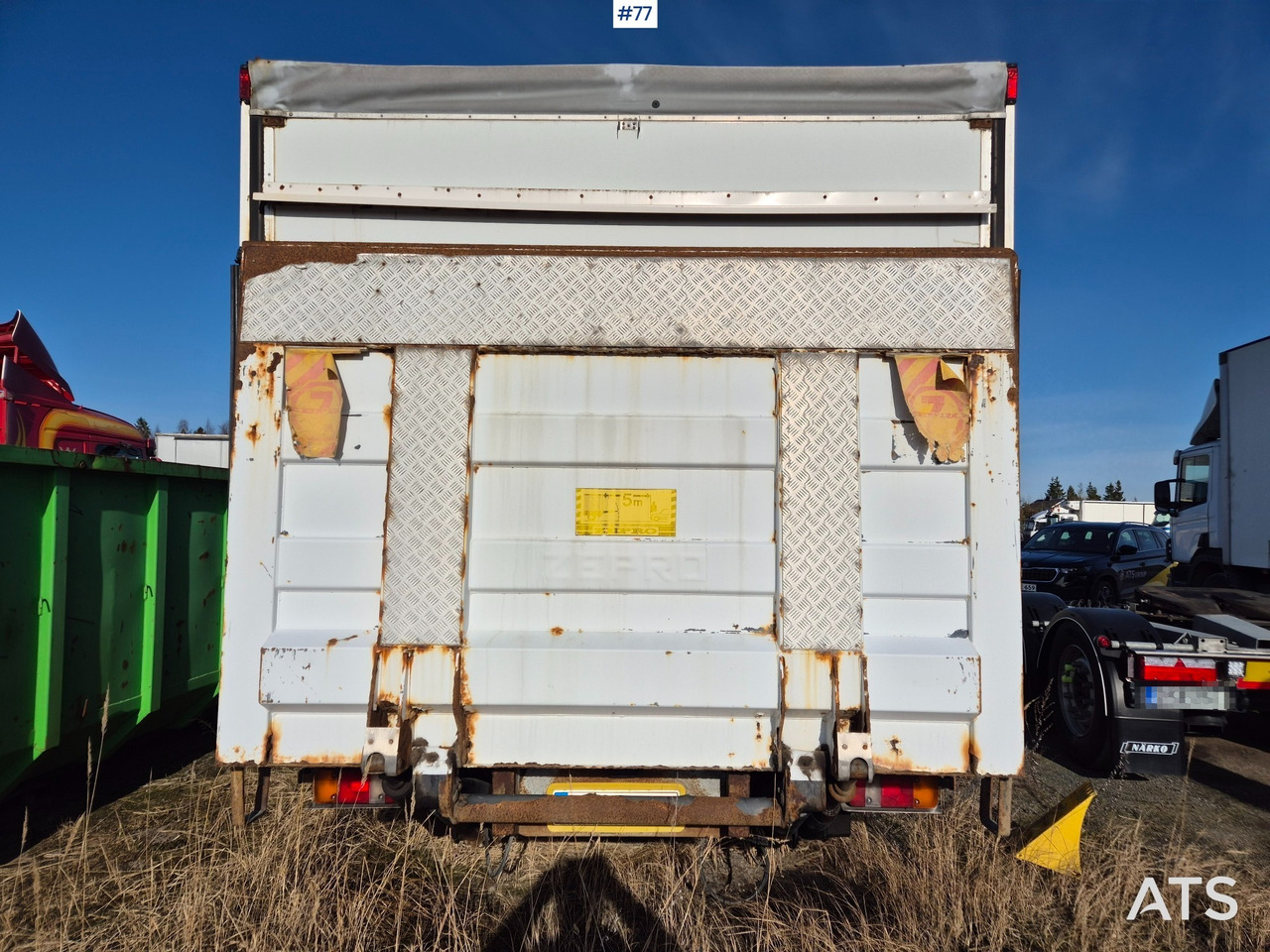 Box truck Mercedes-Benz Atego: picture 8
