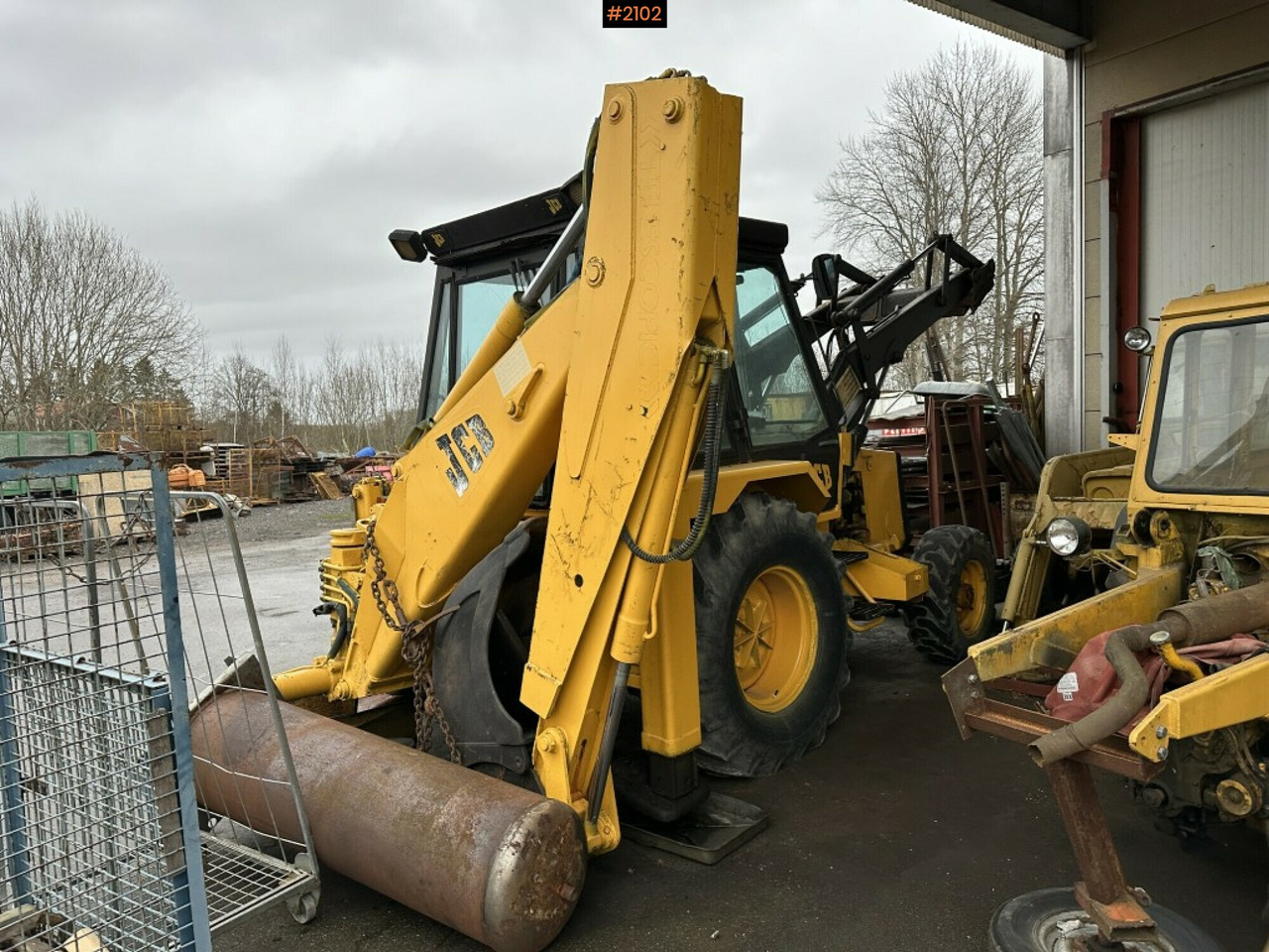 Backhoe loader JCB 3D-4 Rep. object - Farm tractor: picture 4 Backhoe loader JCB 3D-4 Rep. object - Farm tractor: picture 4