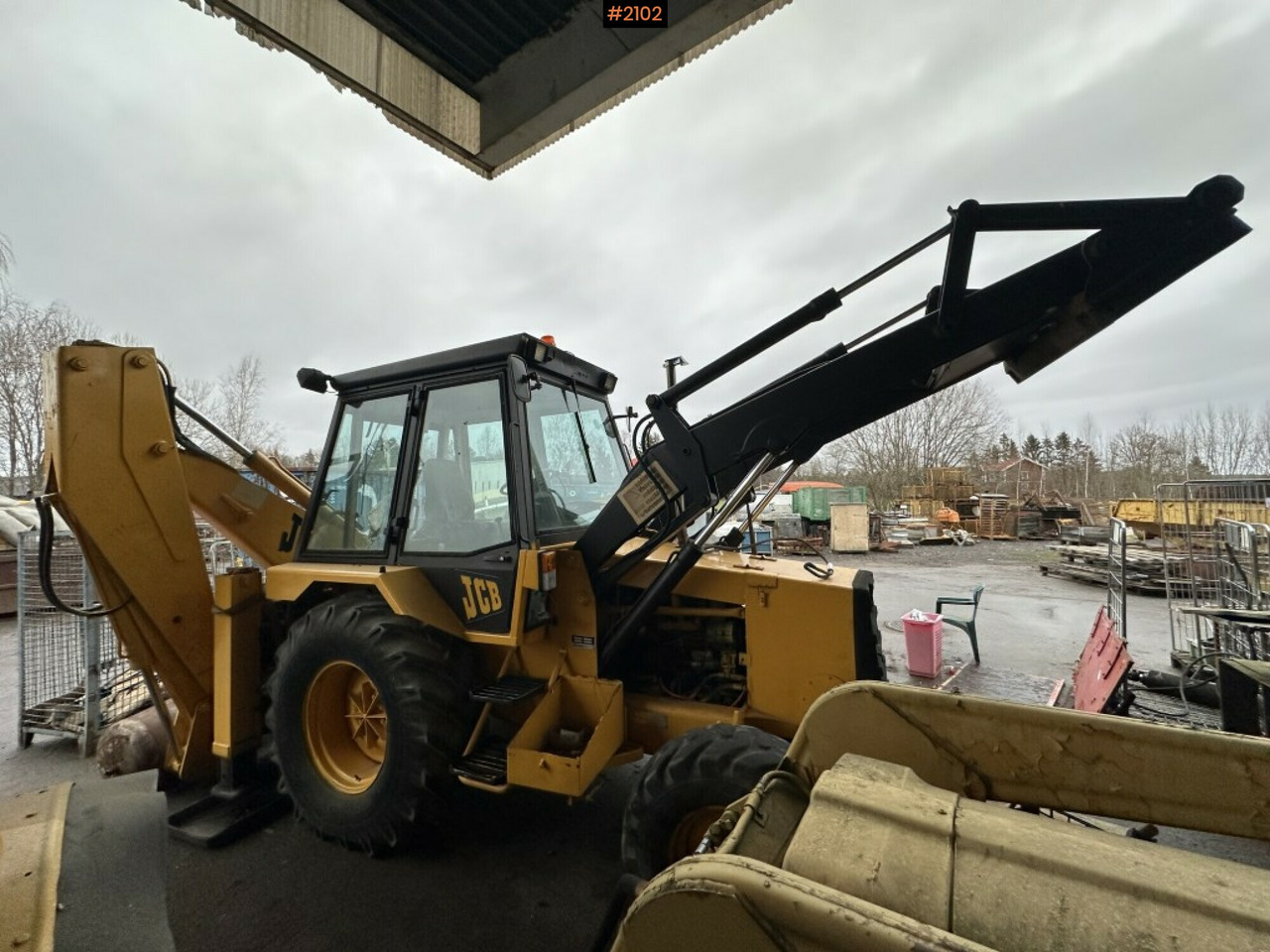 Backhoe loader JCB 3D-4 Rep. object - Farm tractor: picture 5 Backhoe loader JCB 3D-4 Rep. object - Farm tractor: picture 5