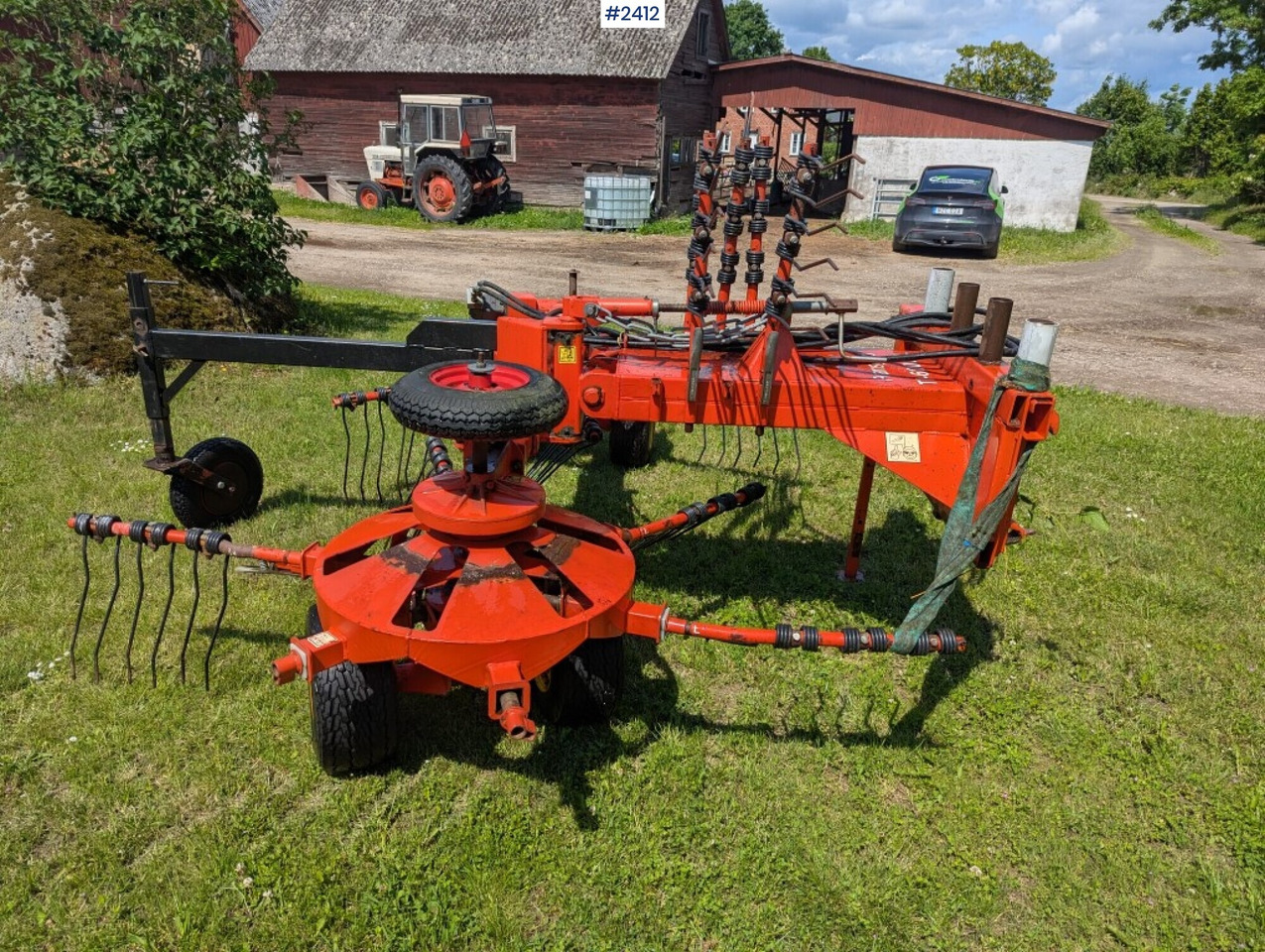 Front Rotary Rake Fransgård TI-6000FL - Tedding equipment: picture 3 Front Rotary Rake Fransgård TI-6000FL - Tedding equipment: picture 3