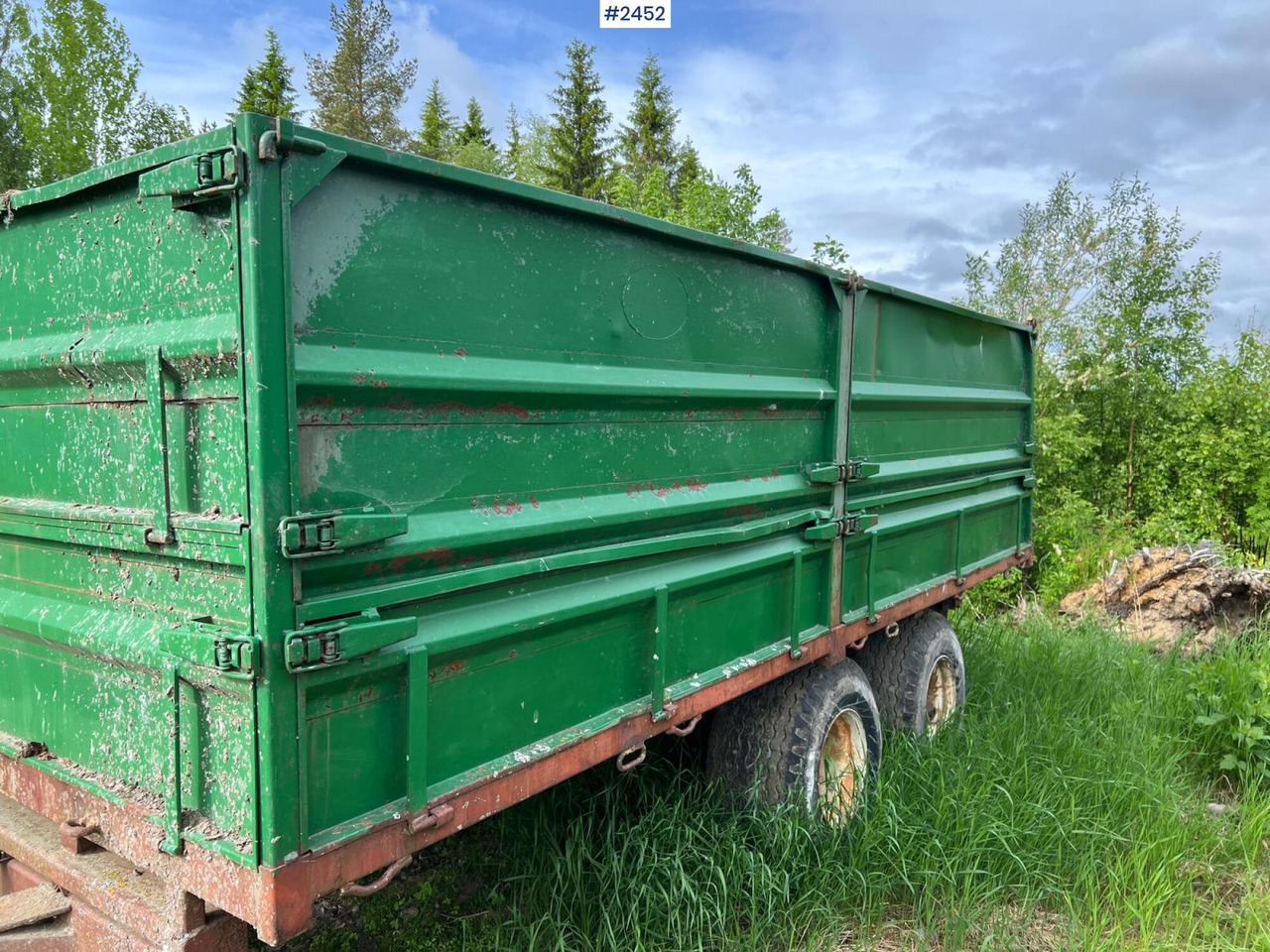 Farm tipping trailer/ Dumper KMA Spannmålsvagn: picture 14