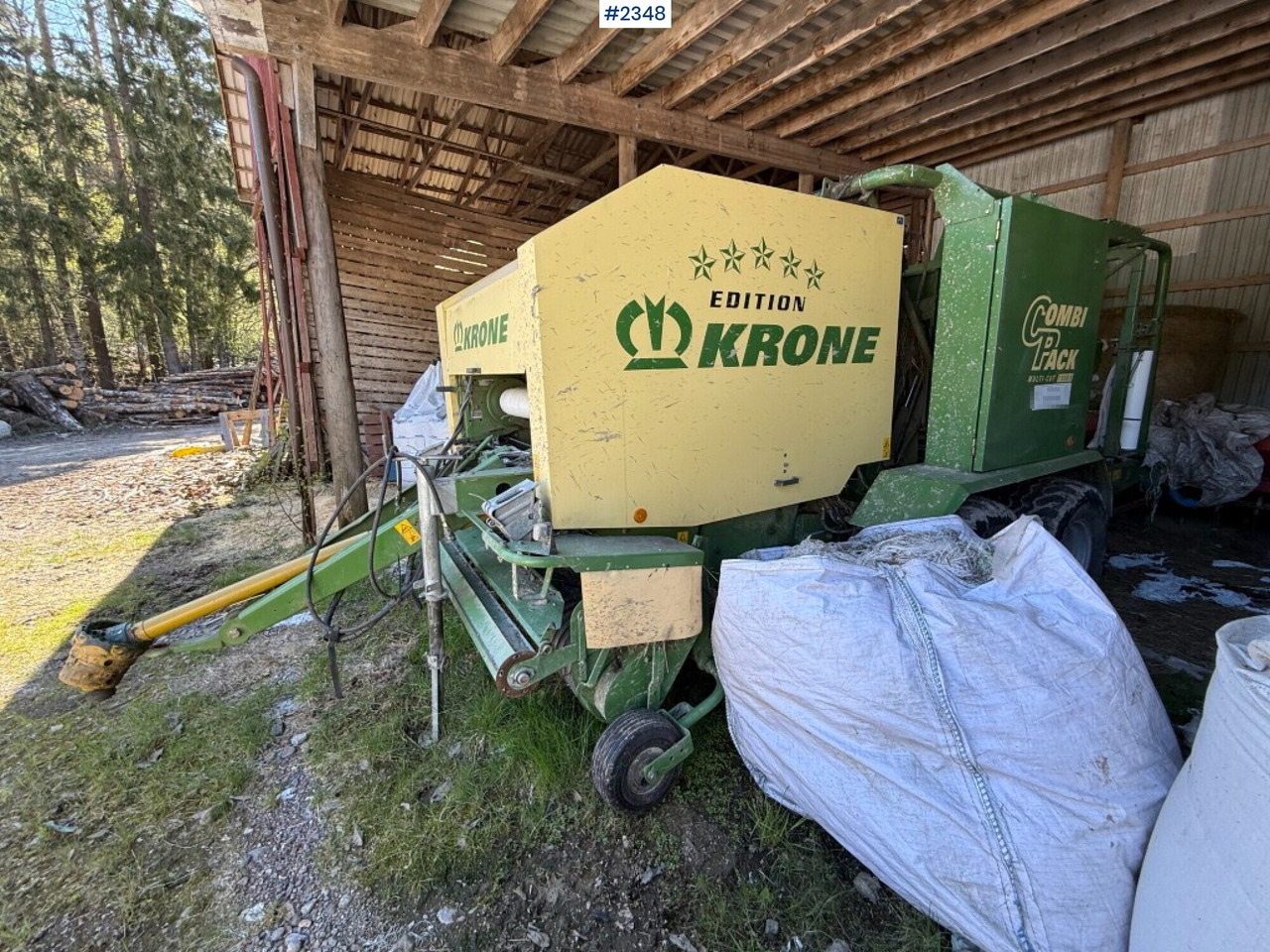 Krone Combi pack Multi-Cut 1500 round baler - Tedding equipment: picture 4 Krone Combi pack Multi-Cut 1500 round baler - Tedding equipment: picture 4