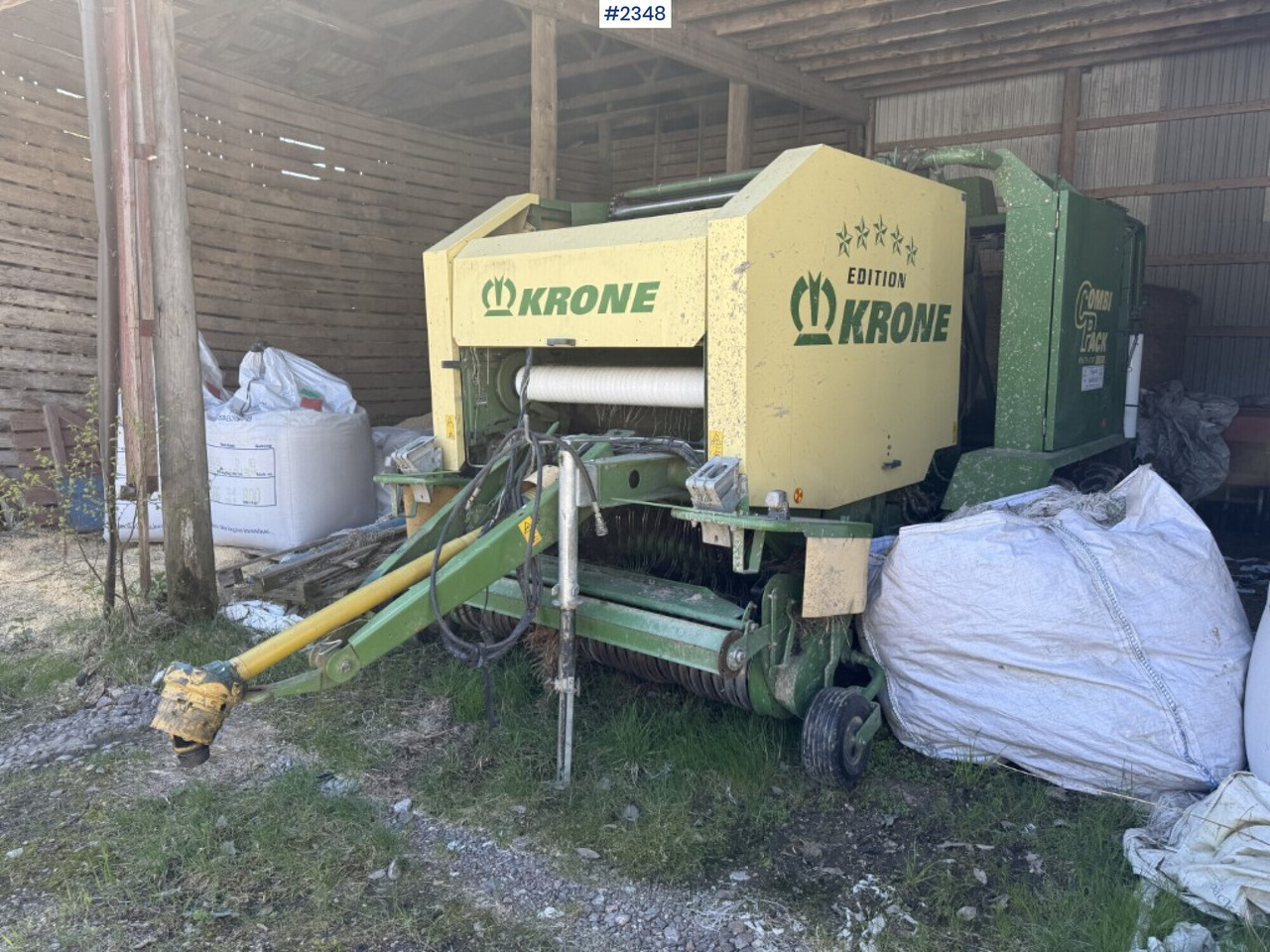 Krone Combi pack Multi-Cut 1500 round baler - Tedding equipment: picture 2 Krone Combi pack Multi-Cut 1500 round baler - Tedding equipment: picture 2