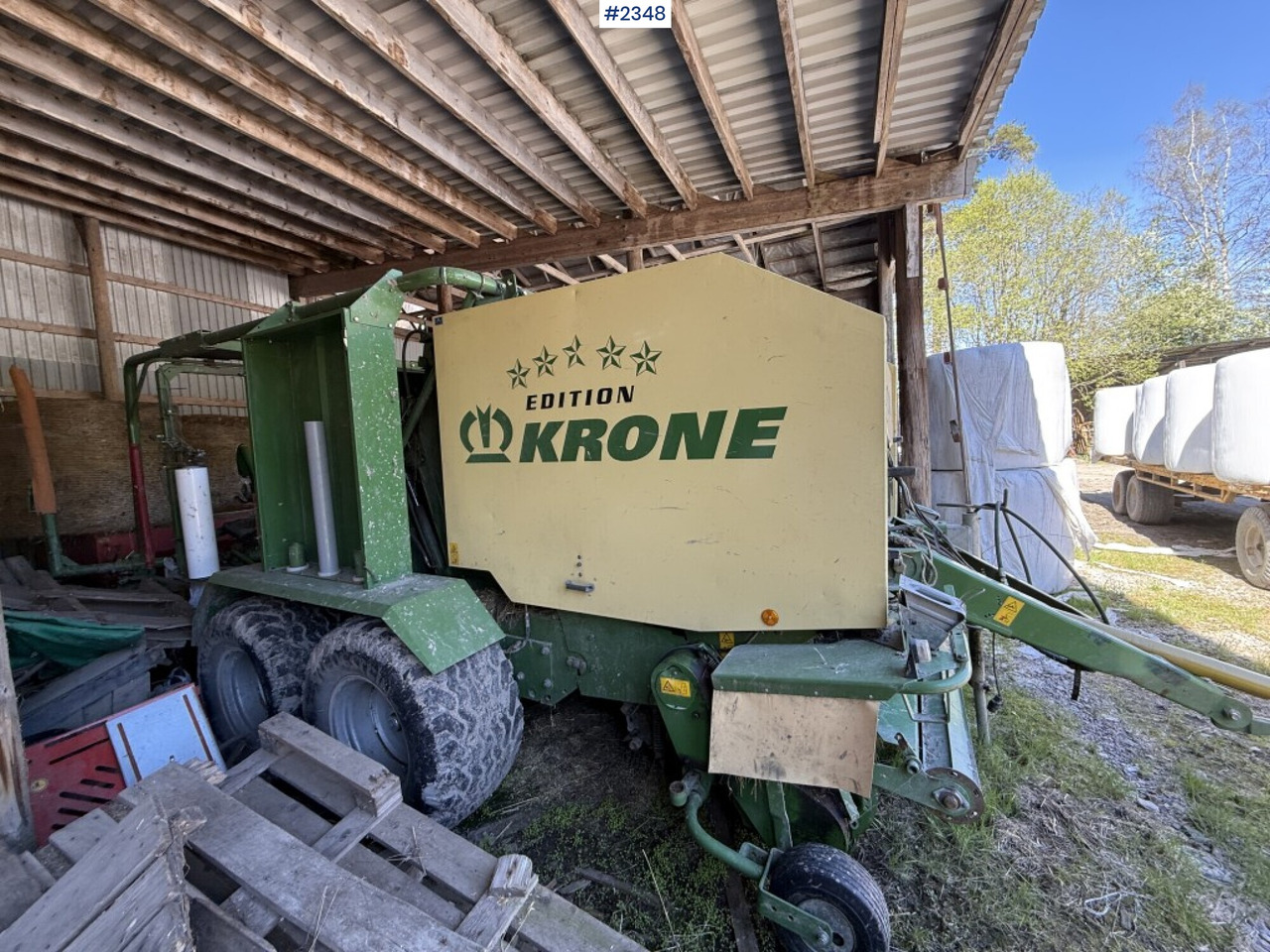 Krone Combi pack Multi-Cut 1500 round baler - Tedding equipment: picture 1 Krone Combi pack Multi-Cut 1500 round baler - Tedding equipment: picture 1