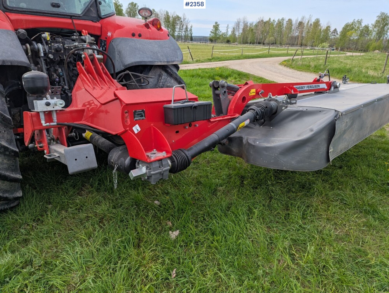 Mower, Massey Ferguson DM 367 TL-V - Tedding equipment: picture 4 Mower, Massey Ferguson DM 367 TL-V - Tedding equipment: picture 4