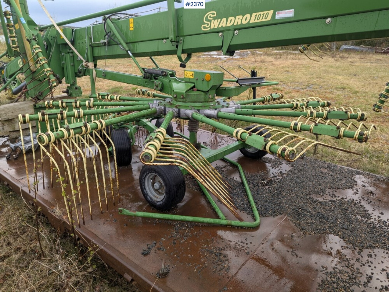 Rotary Rake Krone Swadro 1010 - Tedding equipment: picture 5 Rotary Rake Krone Swadro 1010 - Tedding equipment: picture 5