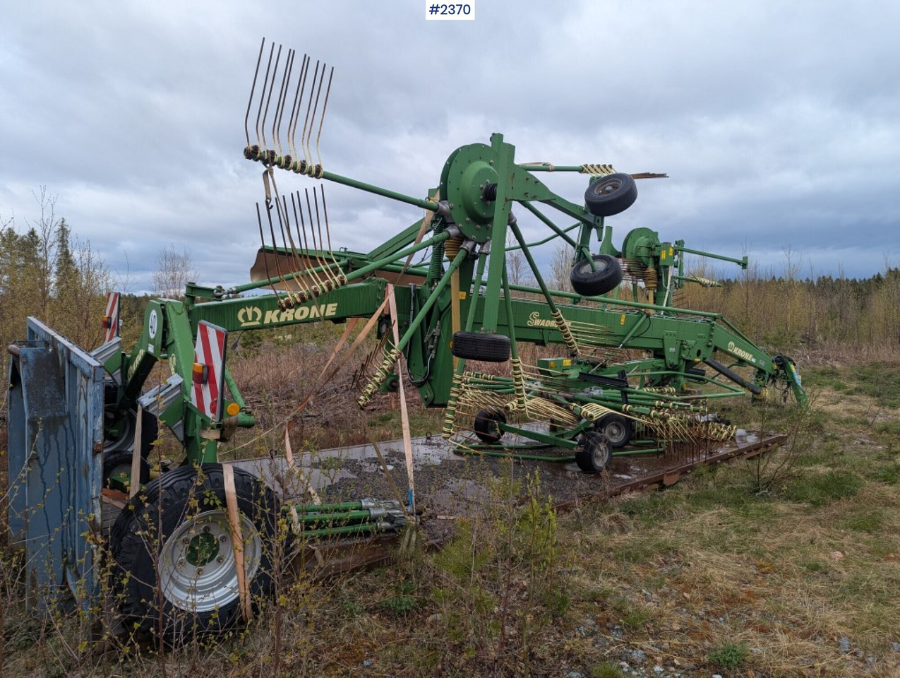 Rotary Rake Krone Swadro 1010 - Tedding equipment: picture 3 Rotary Rake Krone Swadro 1010 - Tedding equipment: picture 3