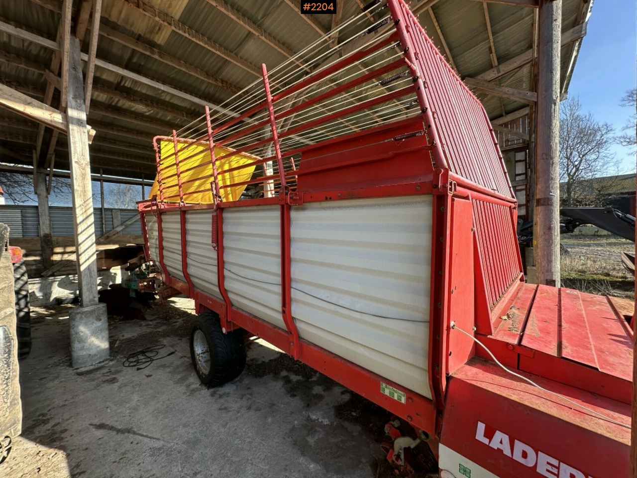 Self-loading wagon Pöttinger Ladeprofi 2 103 - Tedding equipment: picture 4 Self-loading wagon Pöttinger Ladeprofi 2 103 - Tedding equipment: picture 4