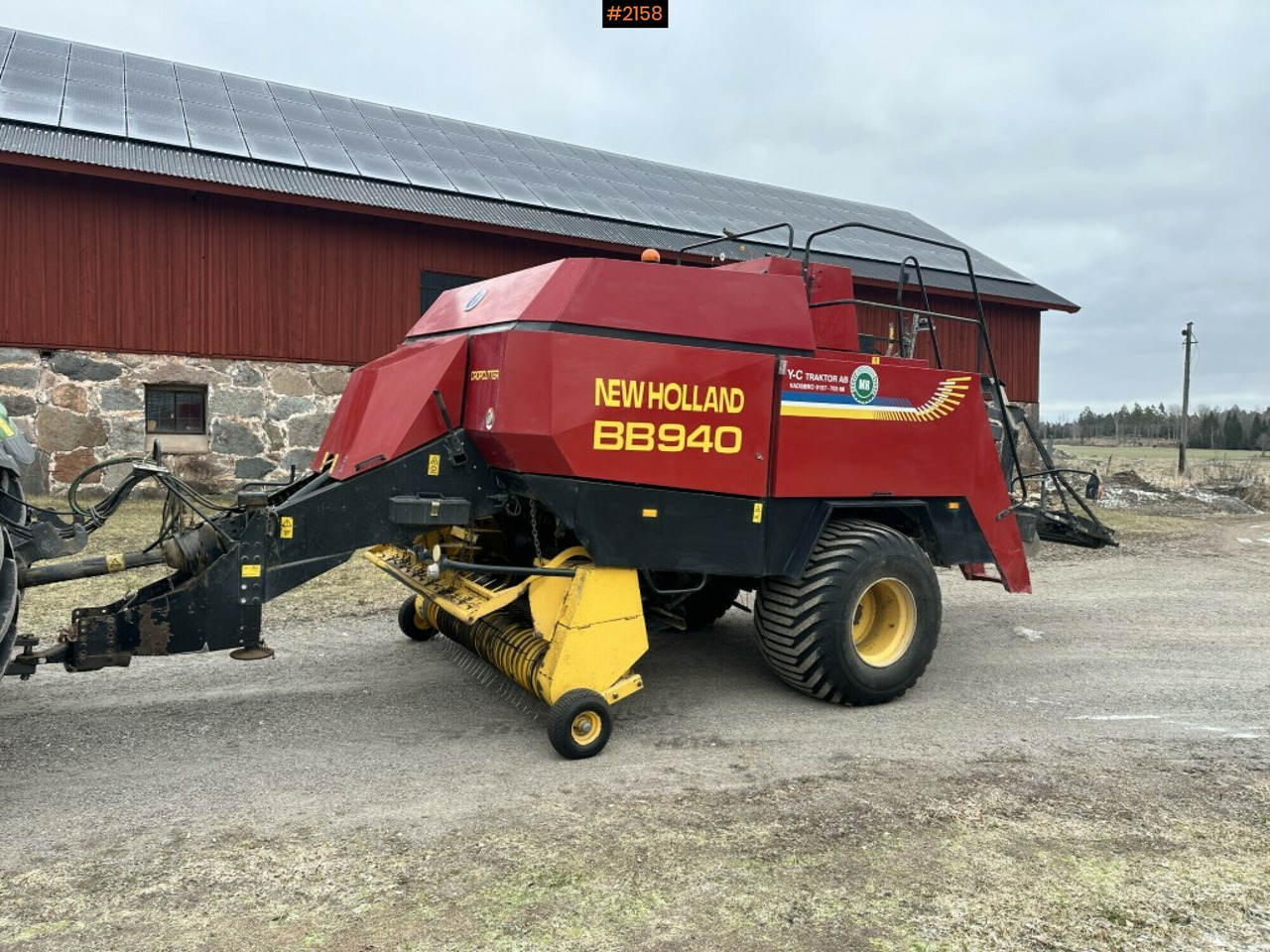 Square baler, New Holland BB940R Cropcutter - Tedding equipment: picture 1 Square baler, New Holland BB940R Cropcutter - Tedding equipment: picture 1
