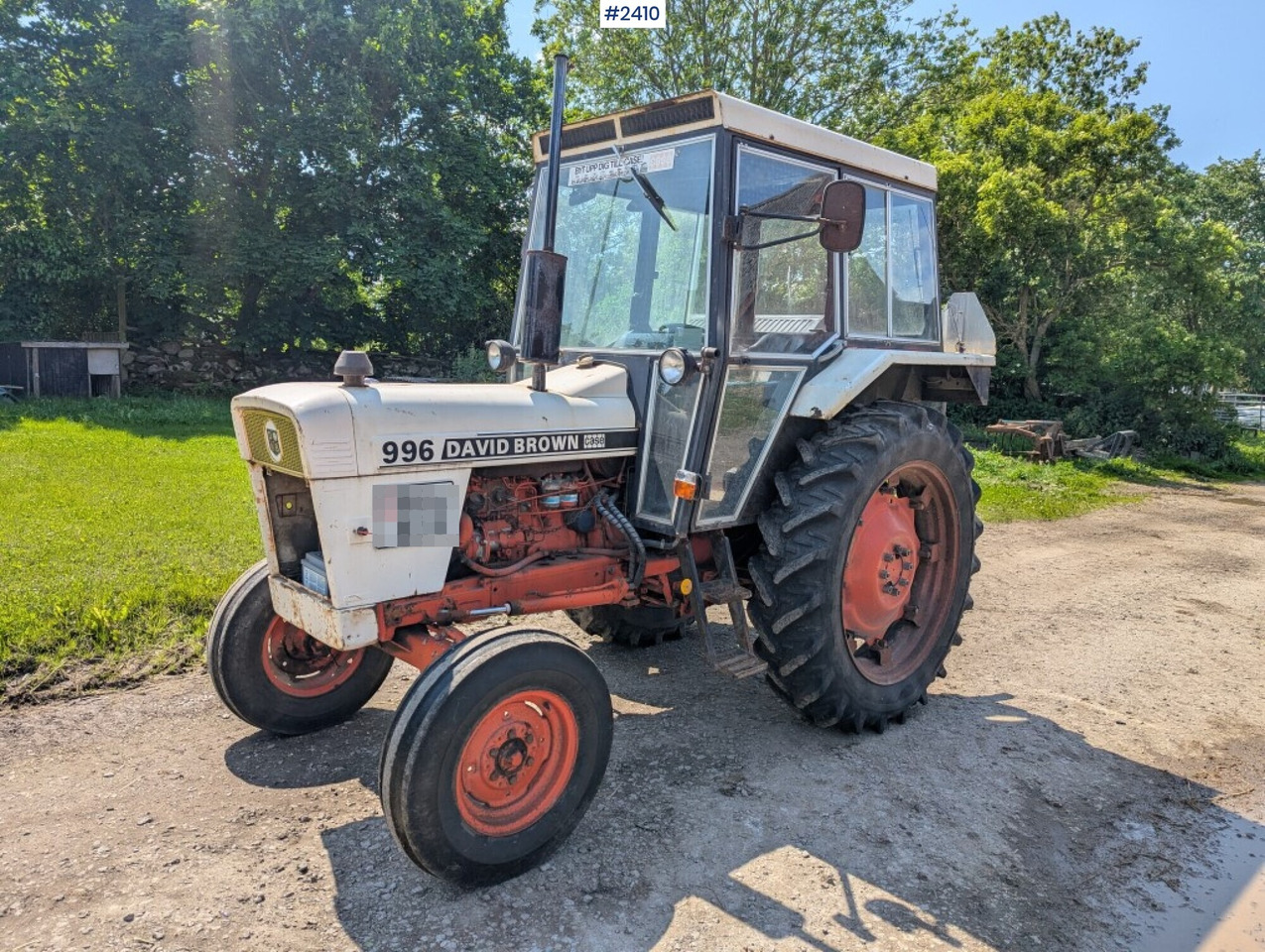 Tractor David Brown 996 - Farm tractor: picture 1 Tractor David Brown 996 - Farm tractor: picture 1