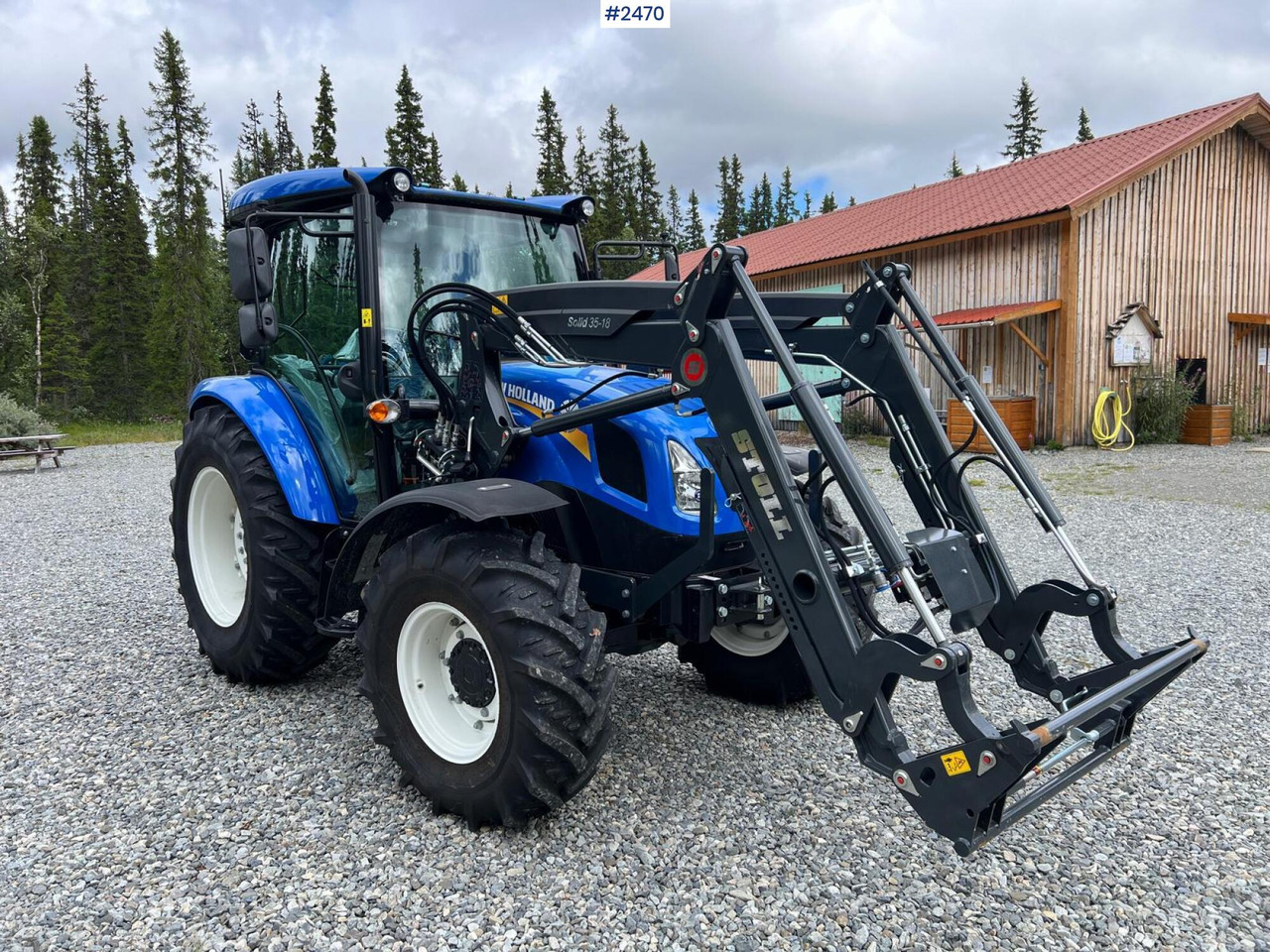 Tractor New Holland T4.75 S Stage V - Farm tractor: picture 1 Tractor New Holland T4.75 S Stage V - Farm tractor: picture 1