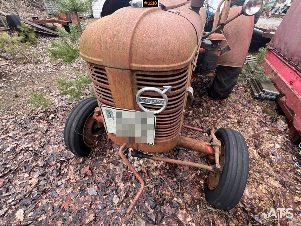 Farm tractor VOLVO BM T22 Reparation object: picture 17