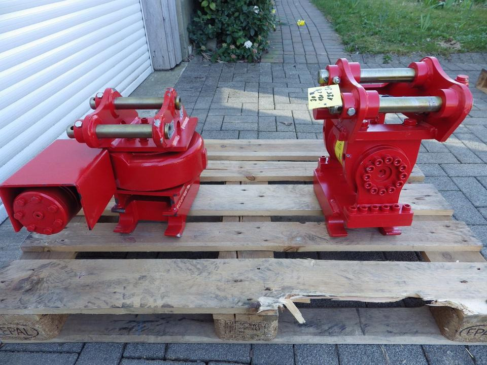 Tiltrotator Dreh oder Schwenkkopf-Power-Tilt MS01  Minibagger 30er Bolzen: picture 11