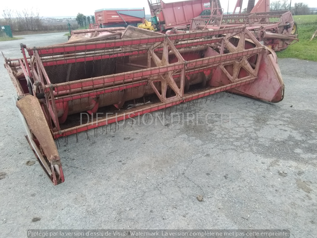 MASSEY FERGUSON MOISSONNEUSE BATTEUSE 500 - Harvester: picture 5 MASSEY FERGUSON MOISSONNEUSE BATTEUSE 500 - Harvester: picture 5