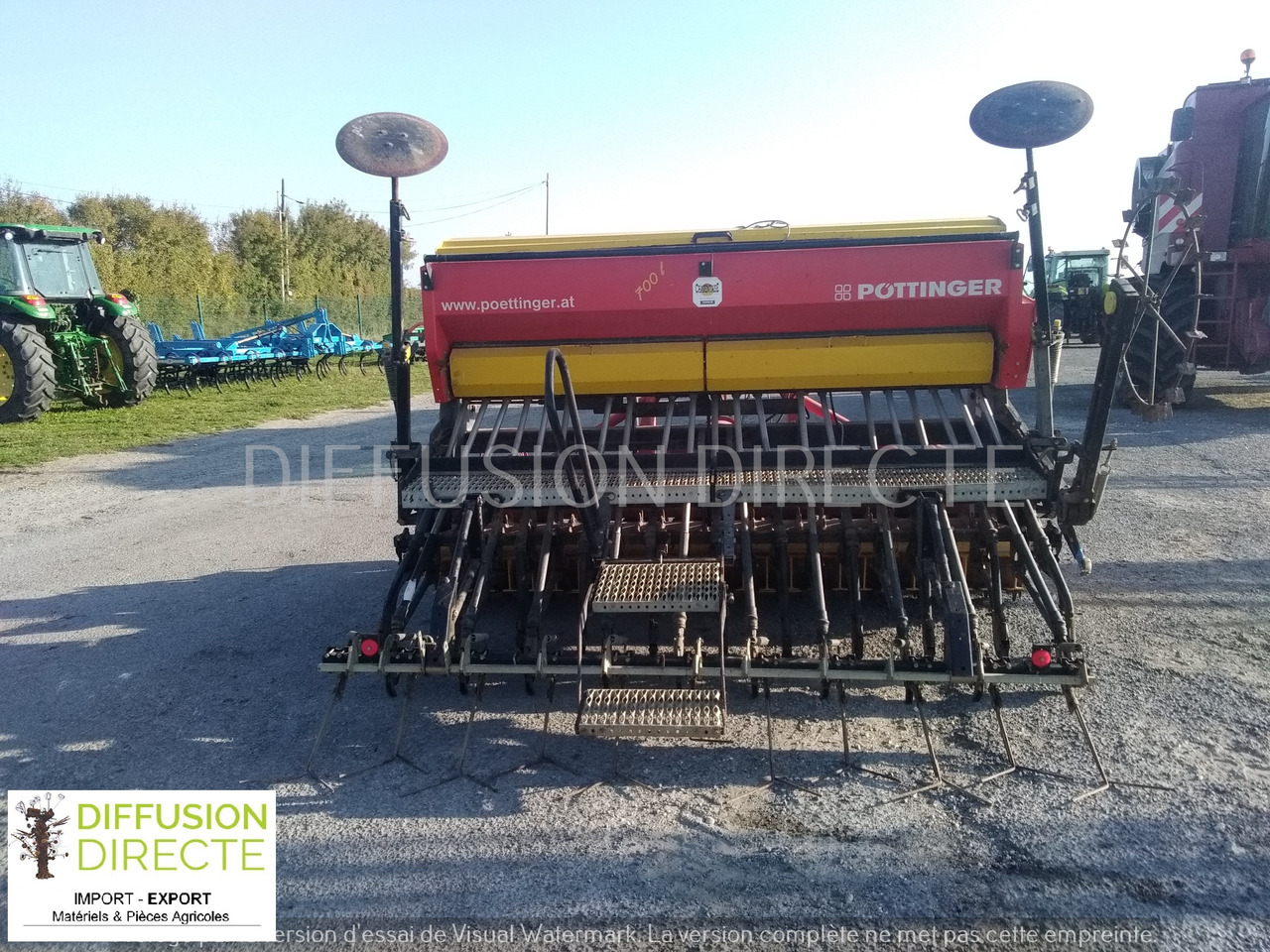 POTTINGER COMBINE DE SEMIS VITASEM A 301 - Combine seed drill: picture 1 POTTINGER COMBINE DE SEMIS VITASEM A 301 - Combine seed drill: picture 1