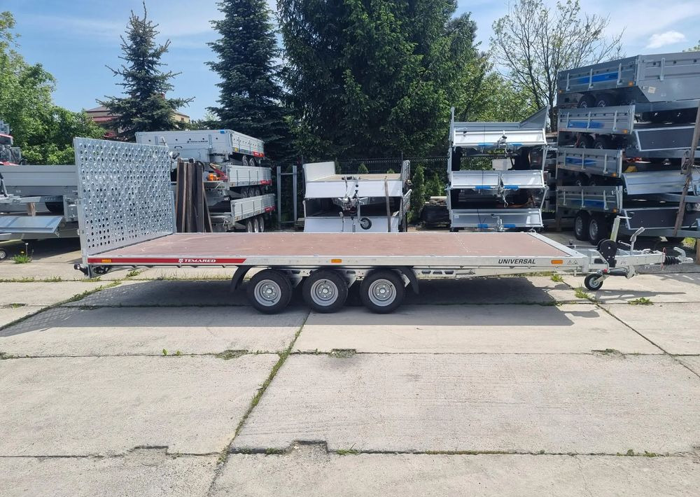 TEMARED UNIVERSAL 5121/3 3.5T R10C SKLEJKA - Autotransporter trailer: picture 2 TEMARED UNIVERSAL 5121/3 3.5T R10C SKLEJKA - Autotransporter trailer: picture 2
