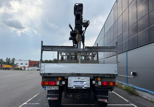 Mercedes-BenzUnimog U5000 + Hiab 099 E-4 - Dropside/ Flatbed truck, Crane truck: picture 4 Mercedes-BenzUnimog U5000 + Hiab 099 E-4 - Dropside/ Flatbed truck, Crane truck: picture 4