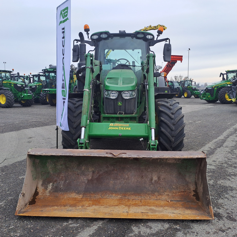 JOHN DEERE 6120R CON CARICATORE FRONTALE 623 M - Farm tractor: picture 2 JOHN DEERE 6120R CON CARICATORE FRONTALE 623 M - Farm tractor: picture 2
