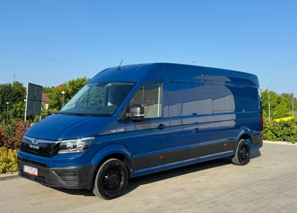 MAN TGE L4H3 XXL 2.0 TDI 140KM Kamera Masaże SalonPL FV23 JAK NOWY - Panel van: picture 1 MAN TGE L4H3 XXL 2.0 TDI 140KM Kamera Masaże SalonPL FV23 JAK NOWY - Panel van: picture 1