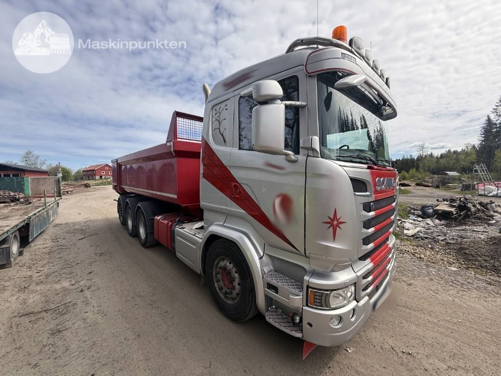 Container transporter/ Swap body truck Scania R 730 LB Kassettekipage: picture 8