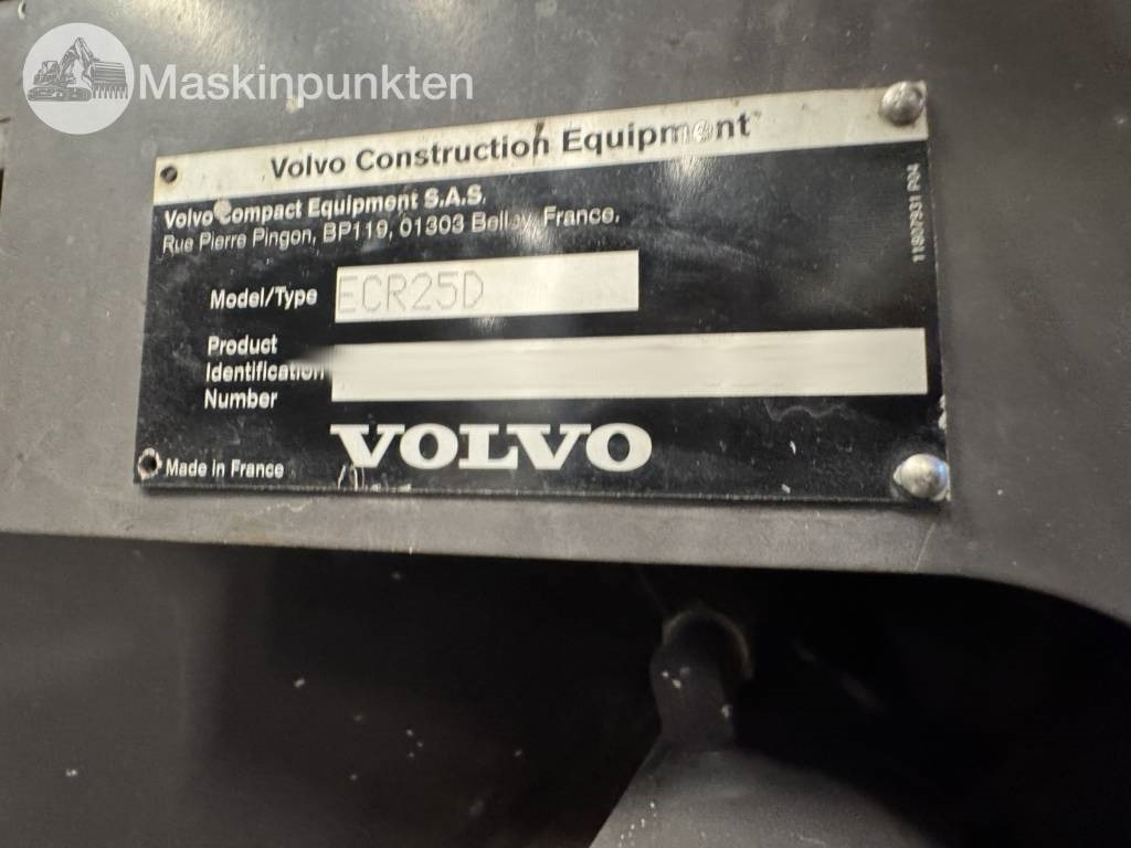 Volvo ECR 25 D leasing Volvo ECR 25 D: picture 44 Volvo ECR 25 D leasing Volvo ECR 25 D: picture 44