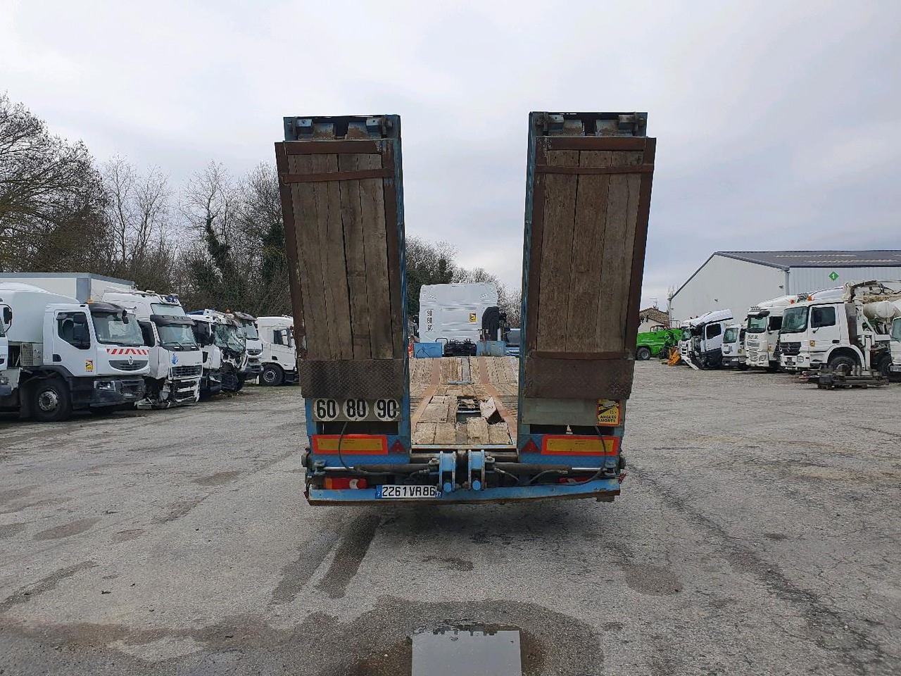 DIVERS PORTE ENGINS ASCA - Low loader semi-trailer: picture 5 DIVERS PORTE ENGINS ASCA - Low loader semi-trailer: picture 5