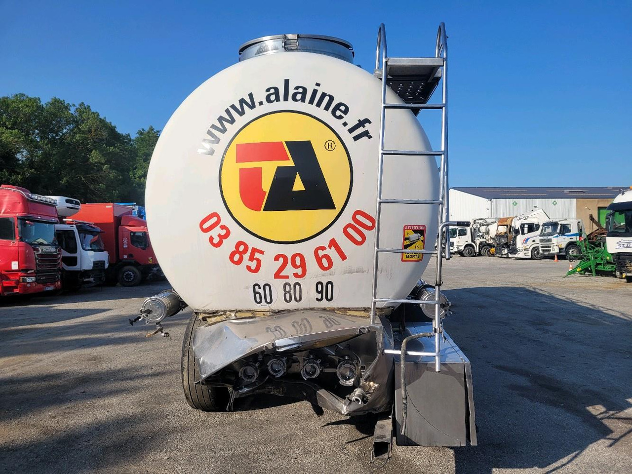 DIVERS SEMI CITERNE LAITI RE FX35DP - Milking equipment, Tanker semi-trailer: picture 5 DIVERS SEMI CITERNE LAITI RE FX35DP - Milking equipment, Tanker semi-trailer: picture 5