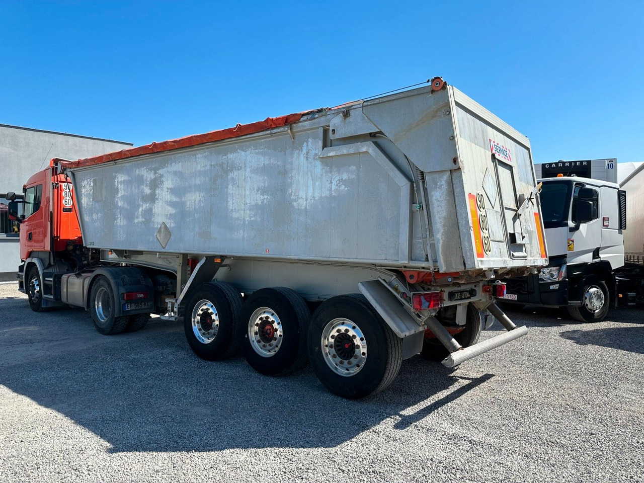 Benalu 25 m3 AXLE SAF HYDRAULIC BOARD - Tipper semi-trailer: picture 5 Benalu 25 m3 AXLE SAF HYDRAULIC BOARD - Tipper semi-trailer: picture 5