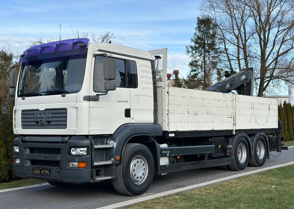 MAN TGA 24.410 6x4 HIAB MANUAL - Dropside/ Flatbed truck, Crane truck: picture 2 MAN TGA 24.410 6x4 HIAB MANUAL - Dropside/ Flatbed truck, Crane truck: picture 2