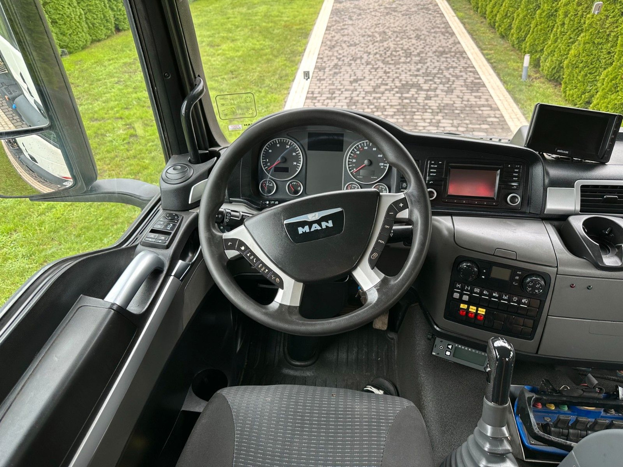 Tipper, Crane truck MAN TGS 440 / 8x4 /CRANE HMF 1530/ TIPPER: picture 13