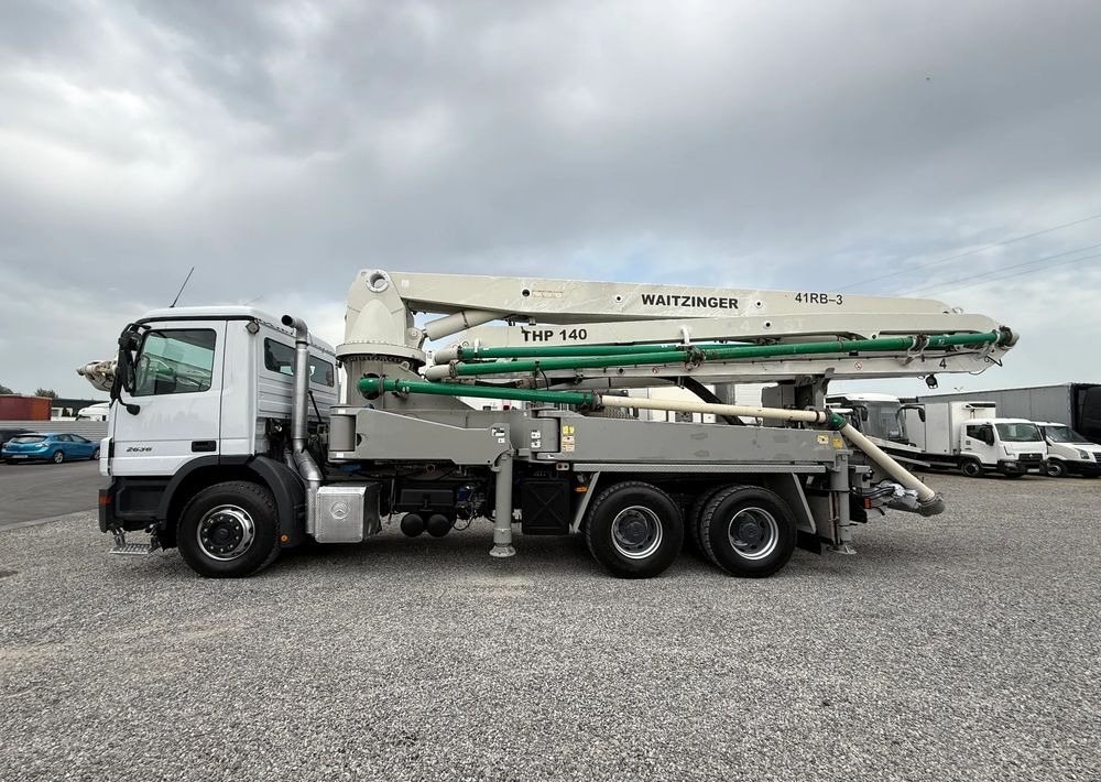 Mercedes-Benz ACTROS 2636 6X4 36 M WAITZINGER - Concrete pump truck: picture 4 Mercedes-Benz ACTROS 2636 6X4 36 M WAITZINGER - Concrete pump truck: picture 4