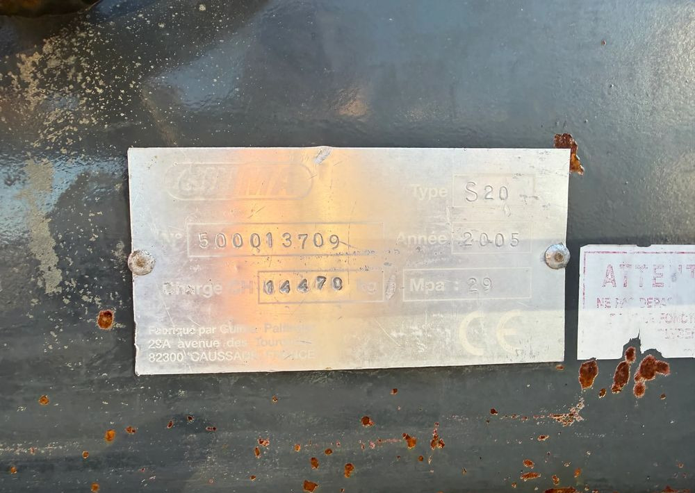 Spare parts for Truck DAF CF DŹWIG GUIMA: picture 13