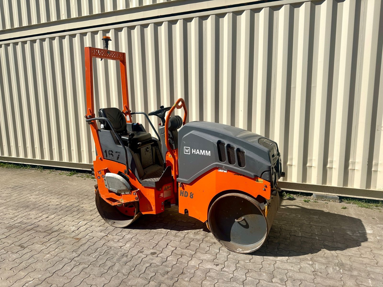 Hamm HD8VV / 2019 BJ / 512 H / 1.580 KG - Roller: picture 4 Hamm HD8VV / 2019 BJ / 512 H / 1.580 KG - Roller: picture 4