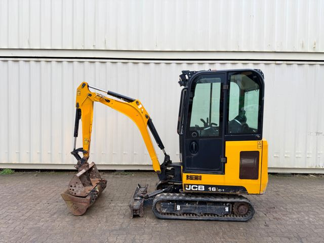 JCB 16C-1 /2021 BJ/829 H/verbr. Laufwerk/3xLöffel - Mini excavator: picture 2 JCB 16C-1 /2021 BJ/829 H/verbr. Laufwerk/3xLöffel - Mini excavator: picture 2