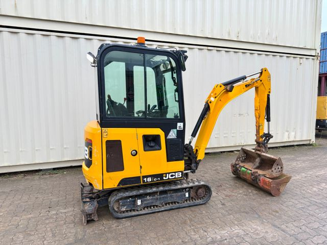 JCB 16C-1 /2021 BJ/829 H/verbr. Laufwerk/3xLöffel - Mini excavator: picture 4 JCB 16C-1 /2021 BJ/829 H/verbr. Laufwerk/3xLöffel - Mini excavator: picture 4