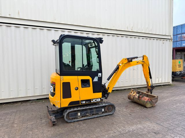JCB 16C-1 /2021 BJ/848 H/verbr. Laufwerk/3xLöffel - Mini excavator: picture 4 JCB 16C-1 /2021 BJ/848 H/verbr. Laufwerk/3xLöffel - Mini excavator: picture 4