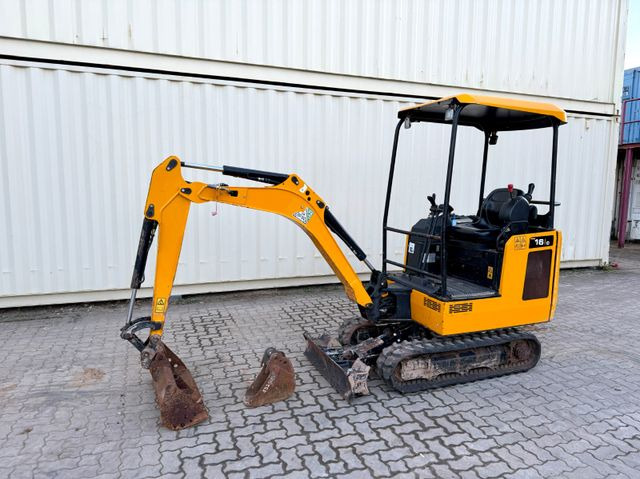 JCB 16C-1 /2022 BJ/ 847 H / verbr. Laufwerk/2xLöffel - Mini excavator: picture 1 JCB 16C-1 /2022 BJ/ 847 H / verbr. Laufwerk/2xLöffel - Mini excavator: picture 1