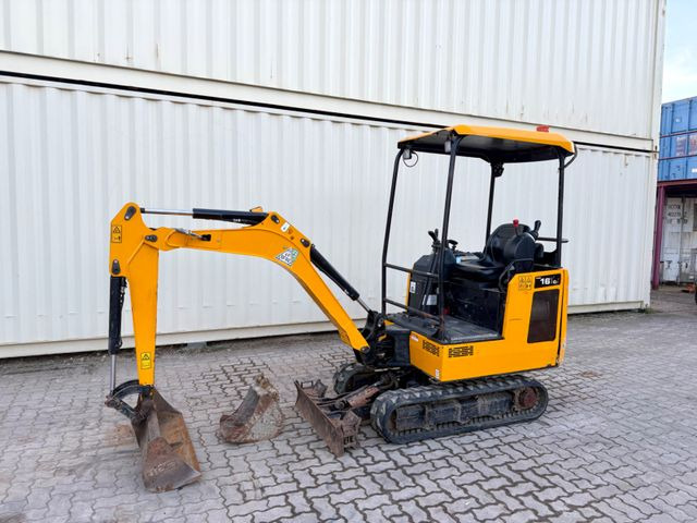 JCB 16C-1 /2022 BJ/ 988 H / verbr. Laufwerk/2xLöffel - Mini excavator: picture 1 JCB 16C-1 /2022 BJ/ 988 H / verbr. Laufwerk/2xLöffel - Mini excavator: picture 1
