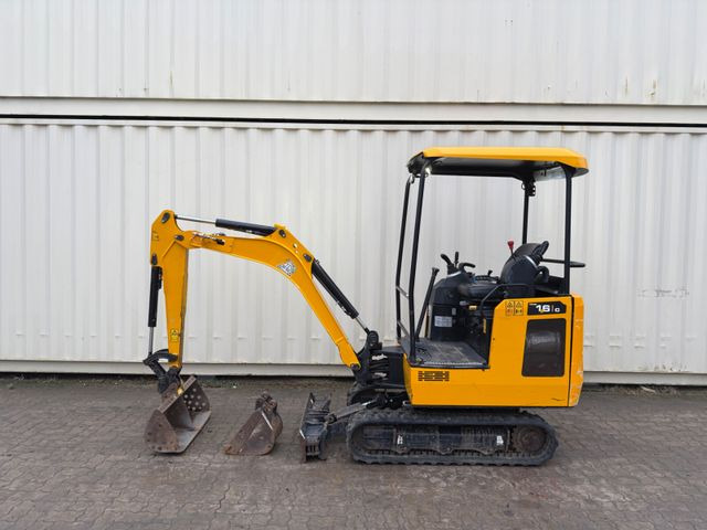 JCB 16C-1 /2022 BJ/ 991 H / verbr. Laufwerk/2xLöffel - Mini excavator: picture 2 JCB 16C-1 /2022 BJ/ 991 H / verbr. Laufwerk/2xLöffel - Mini excavator: picture 2
