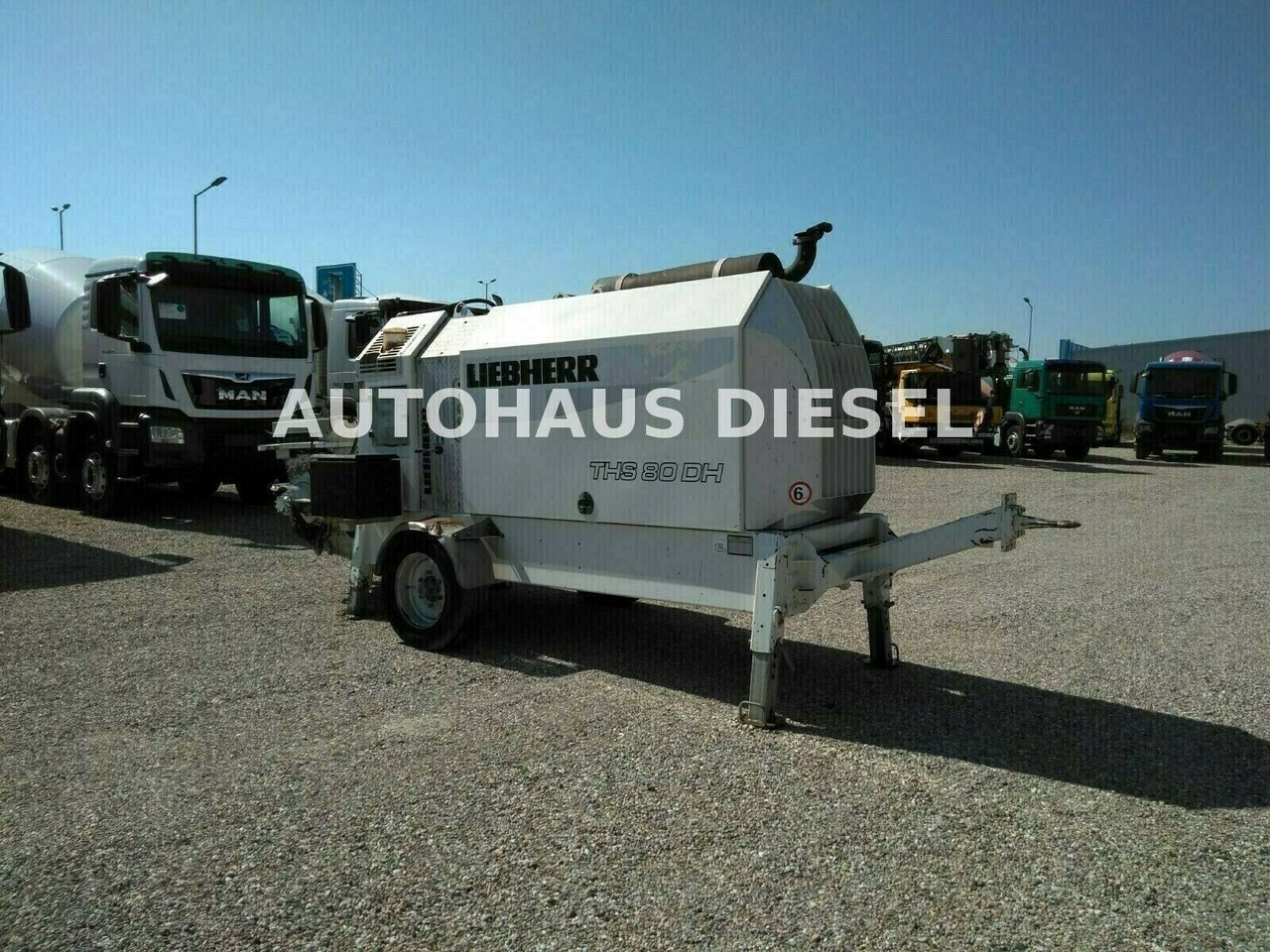Liebherr THS 80 DH - Stationary concrete pump: picture 2 Liebherr THS 80 DH - Stationary concrete pump: picture 2