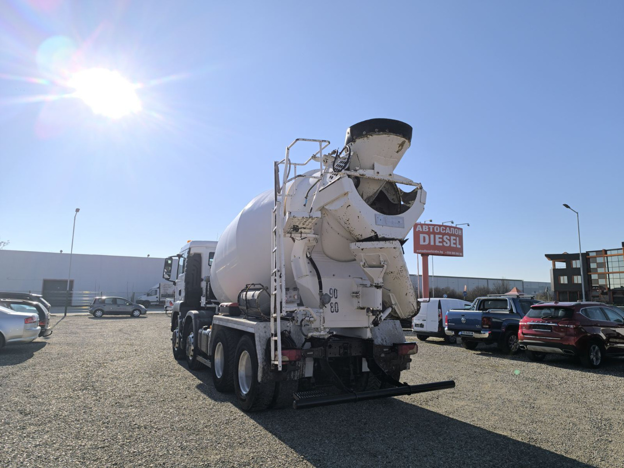 MAN TGS 32.420 STETTER 9M3 - Concrete mixer: picture 5 MAN TGS 32.420 STETTER 9M3 - Concrete mixer: picture 5