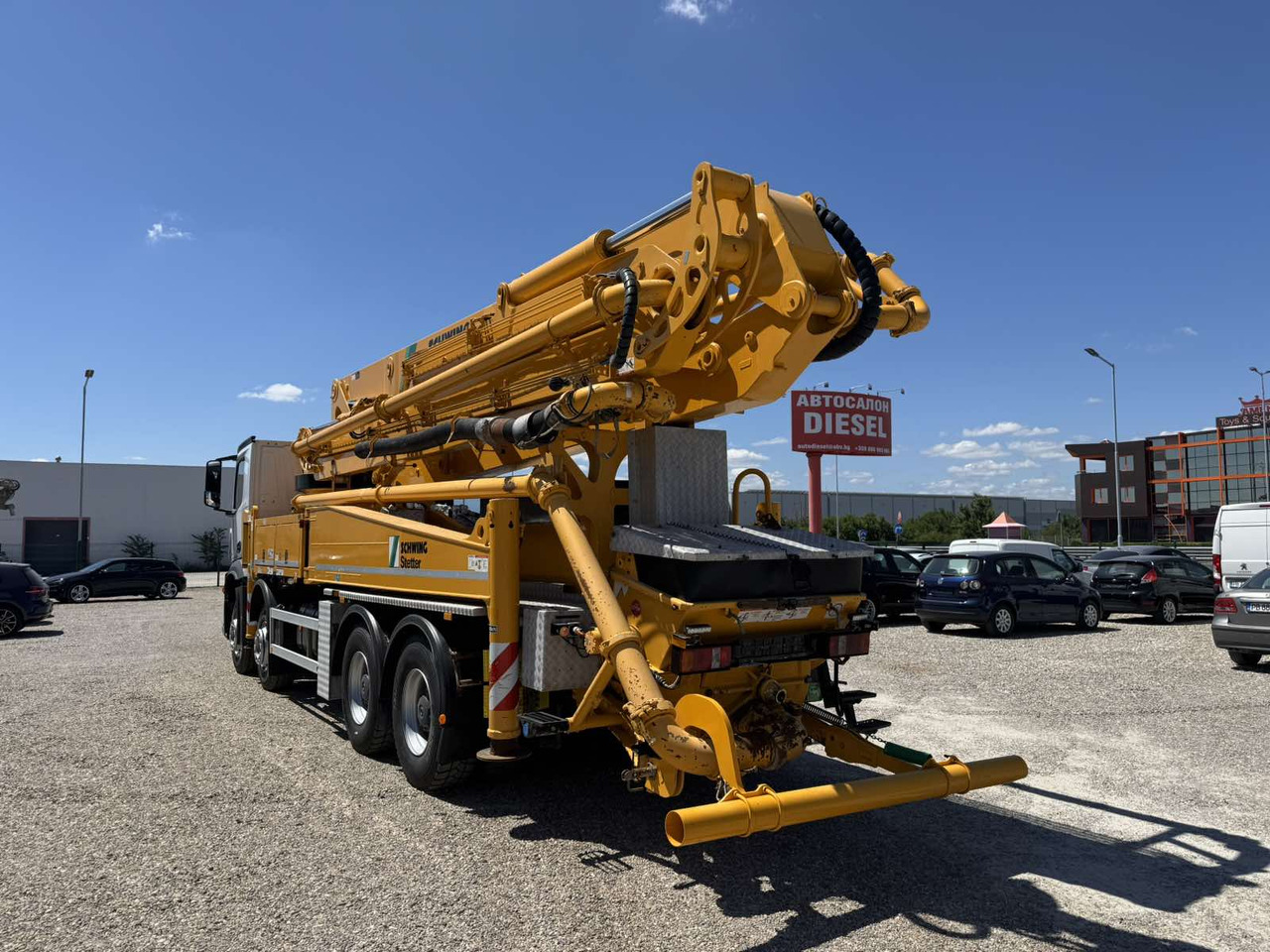 MERCEDES-BENZ AROCS 4442 SCHWING S43SX - Concrete pump truck: picture 5 MERCEDES-BENZ AROCS 4442 SCHWING S43SX - Concrete pump truck: picture 5